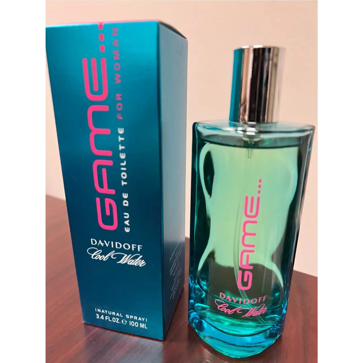 Davidoff Cool Water Game For Woman by Lancaster Group 3.4 oz / 100 ML Edt Spray