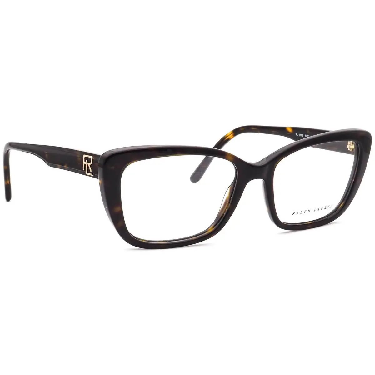 Ralph Lauren Eyeglasses RL 6178 5003 Dark Havana Frame 53 17 145