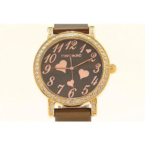 E95055L1 Rose Gold Case Crystal Ladies Watch by Marc Ecko