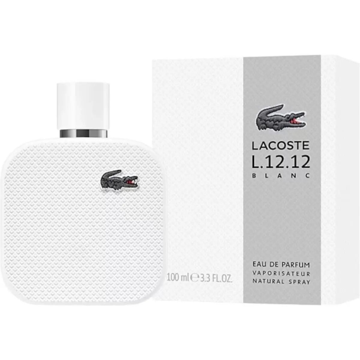 Lacoste L.12.12 Blanc Cologne For Men Edp 3.3 / 3.4 oz 100ml