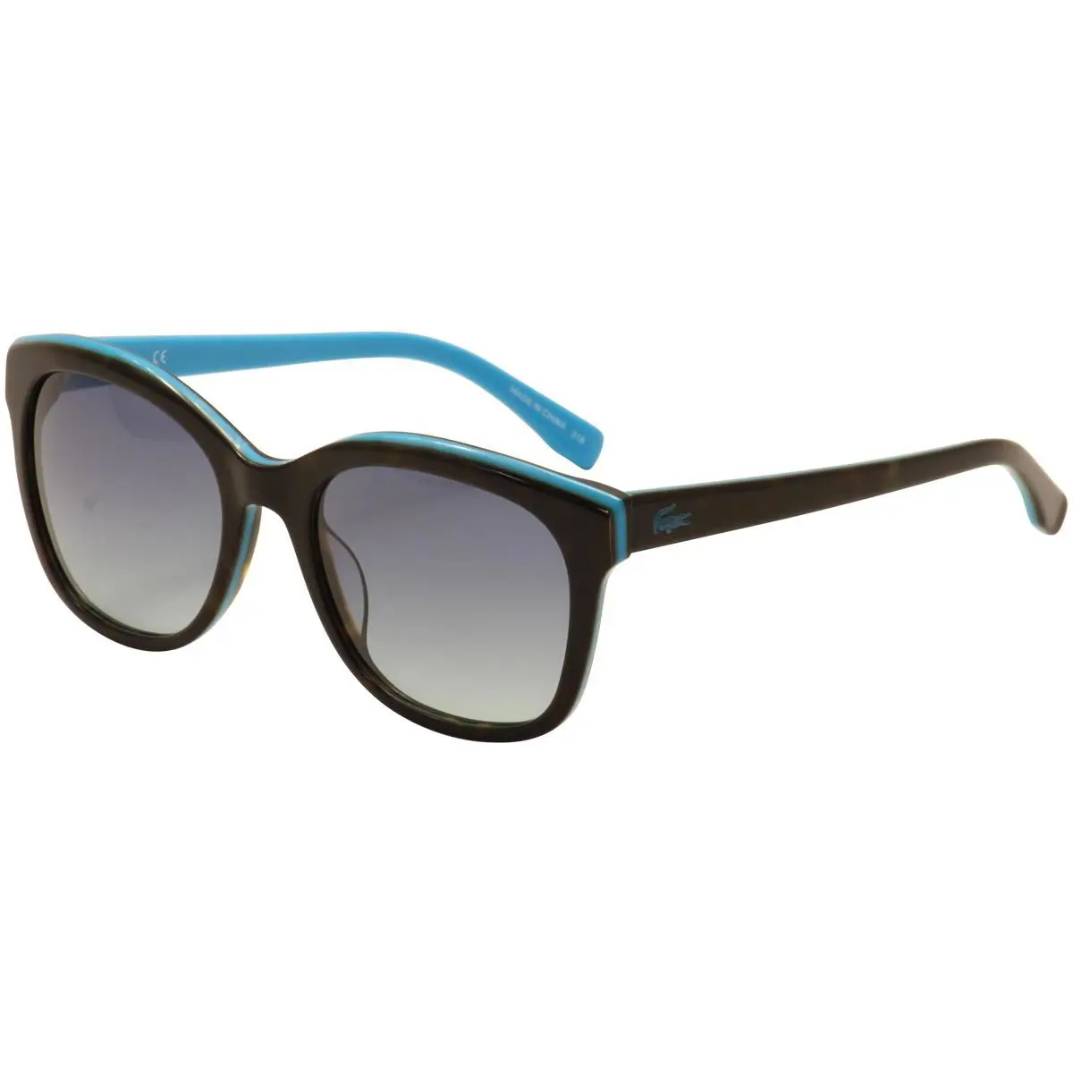 Men`s L819S L/819/S 220 Havana/blue Sunglasses 54mm by Lacoste