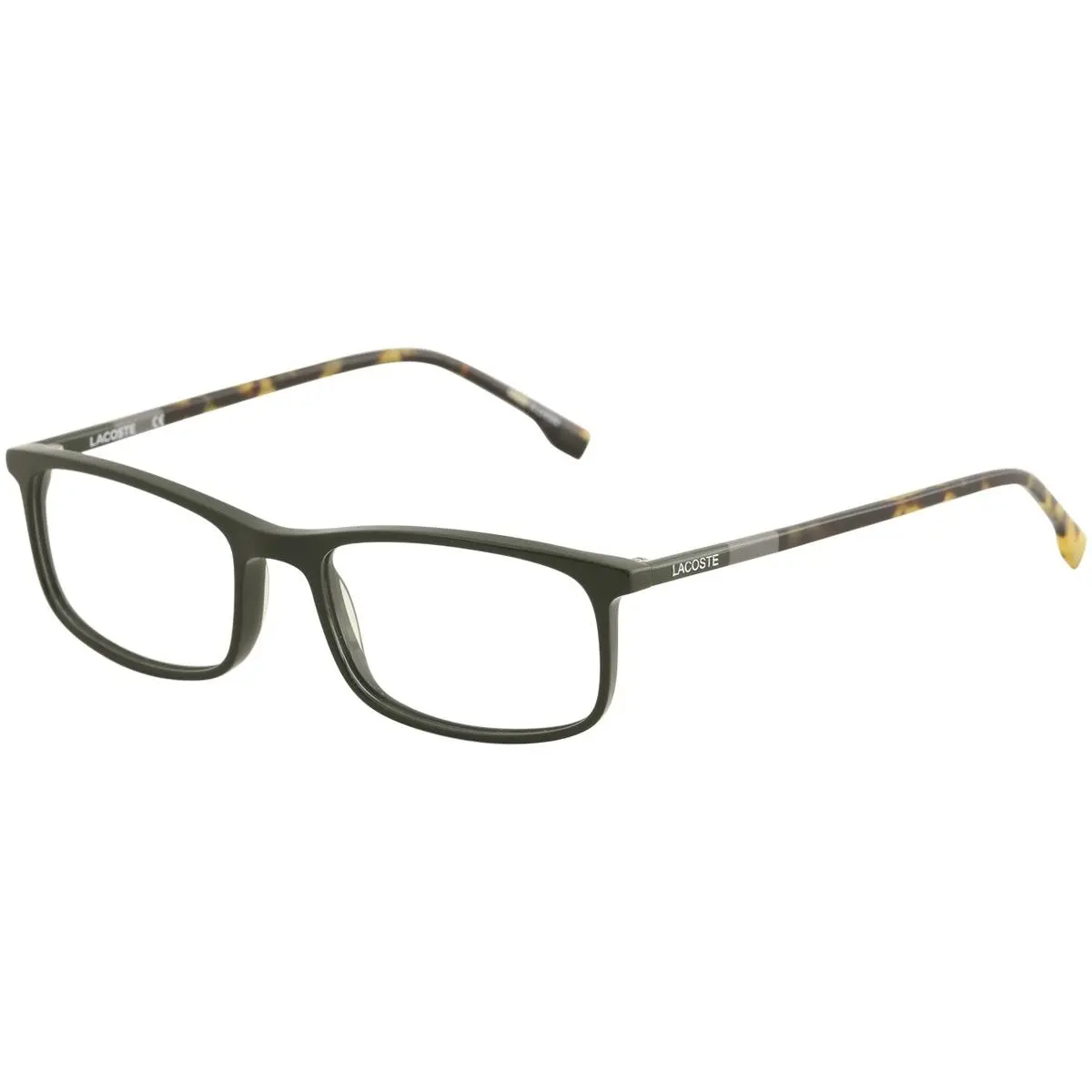 Lacoste Men`s Eyeglasses L2808 L/2808 315 Green Full Rim Optical Frame 53mm