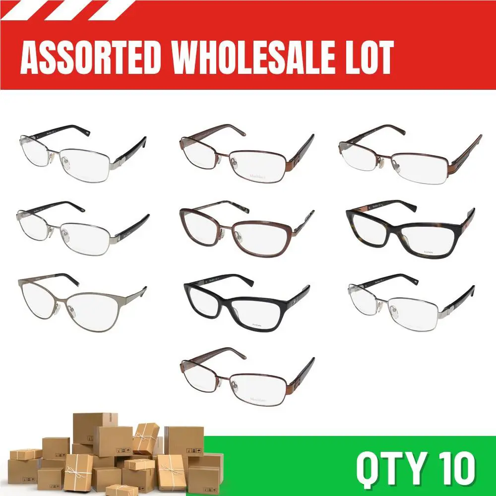 Wholesale Assorted Lot 10 Max Mara Eyeglasses Eyeglass Frames Eye Wear Eyewear