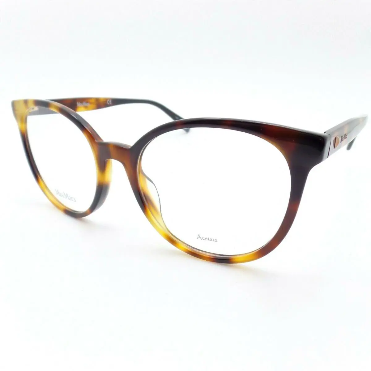Max Mara MM 1347 581 Havana Black 52m Eyeglass Frame