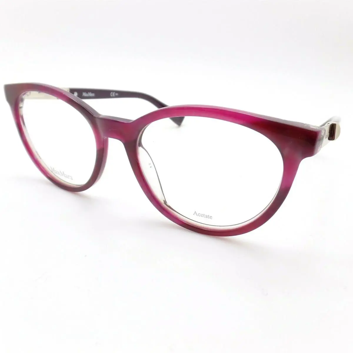 Max Mara MM 1307 Mfx Havana Plum 51m Eyeglass Frame