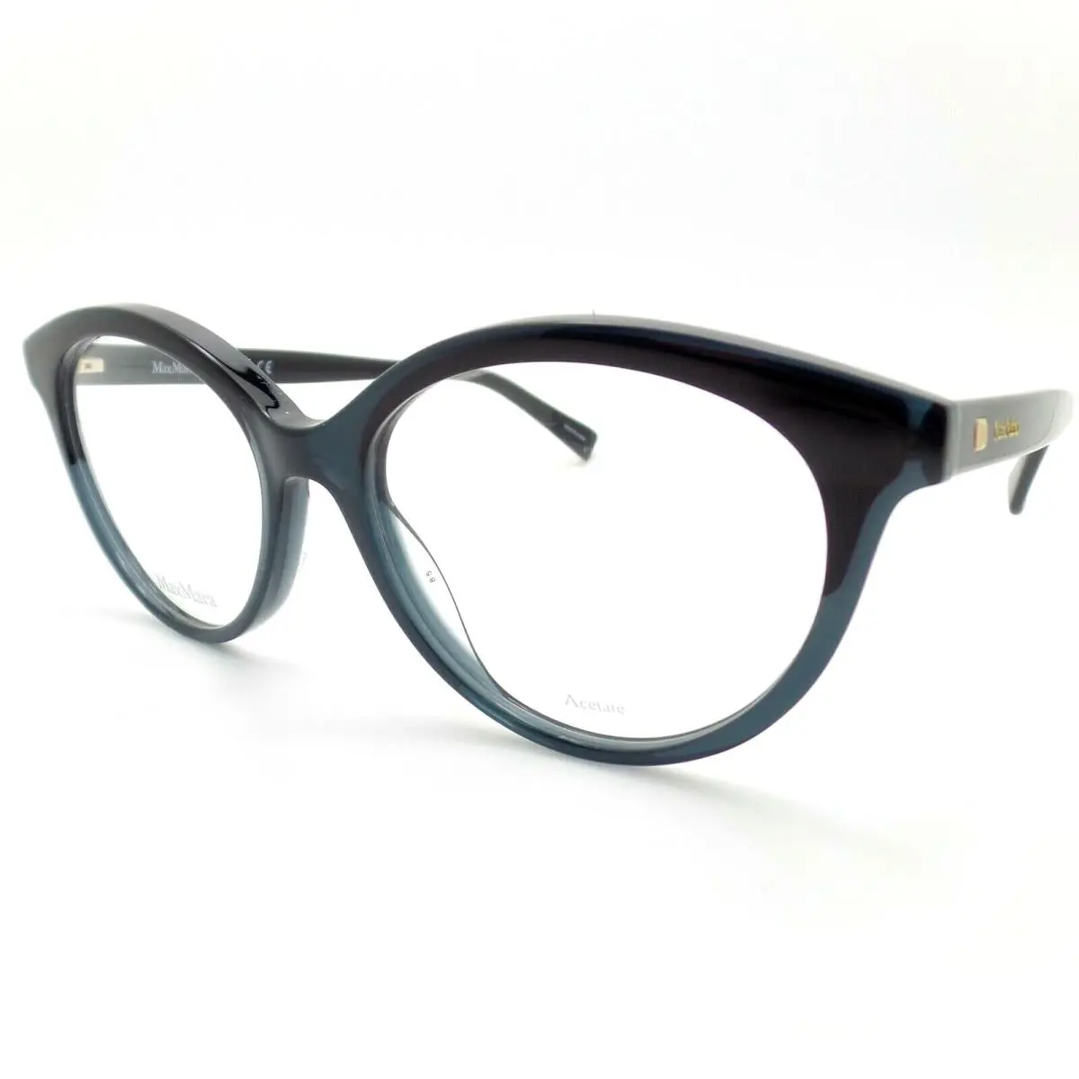 Max Mara MM 1344 R6S Grey Black 52mNe w Eyeglass Frame