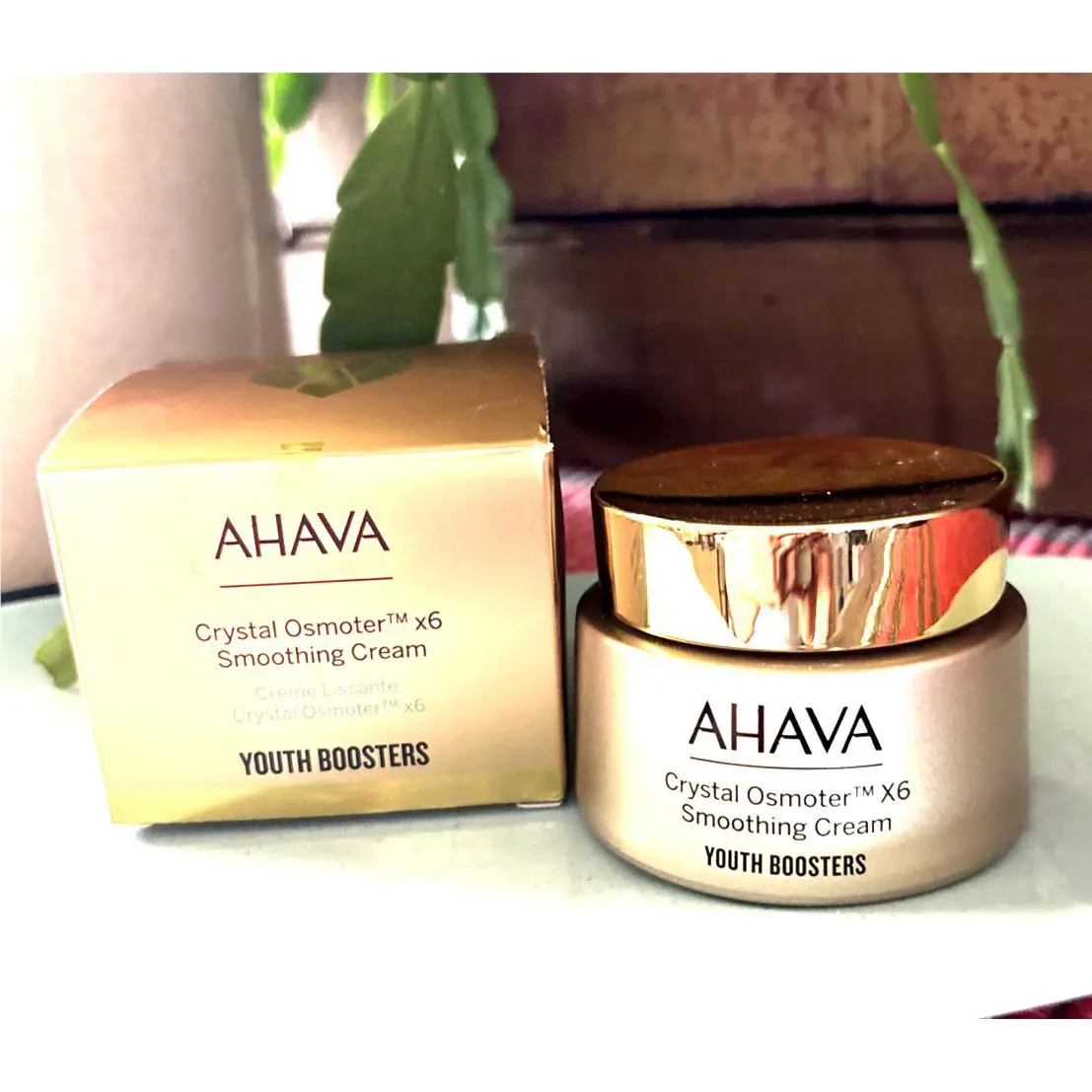 Ahava Crystal Osmoter X6 Smoothing Cream 1.7 oz