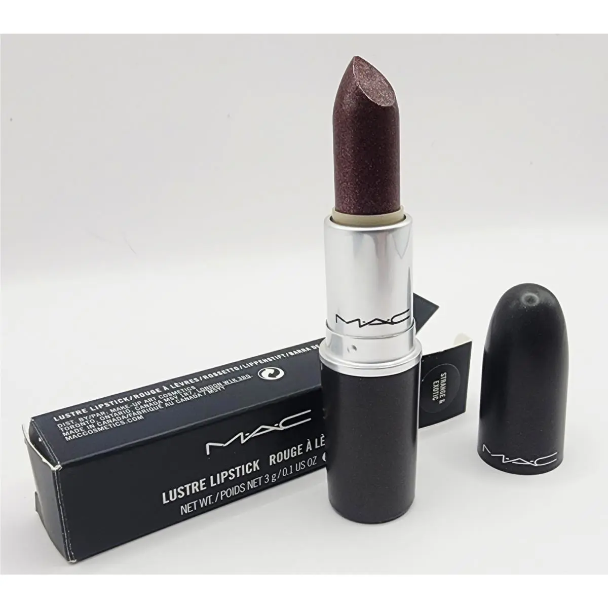 Mac Cosmetics Lustre Lipstick - Strange Exotic - Read Description