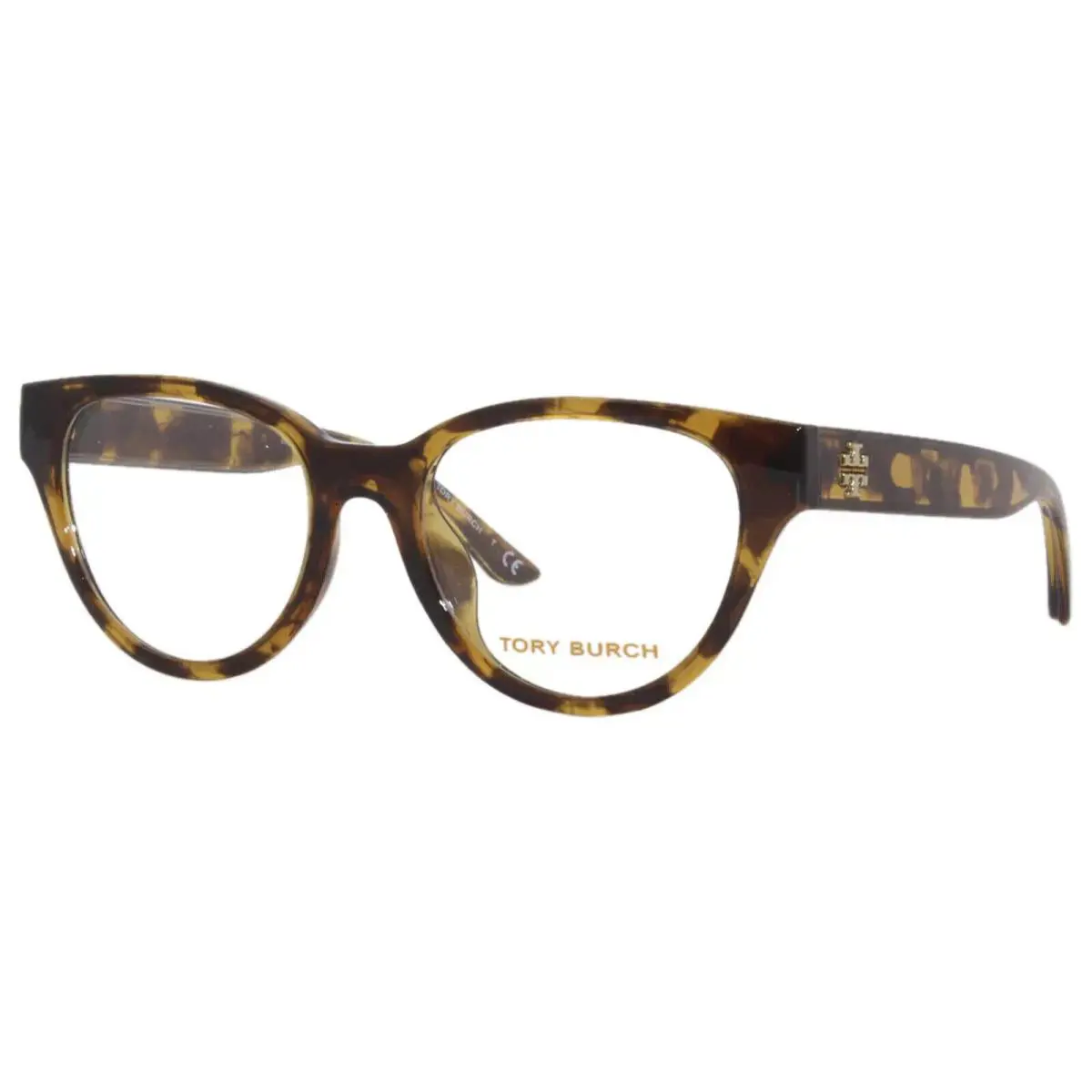 Tory Burch TY4011U 1519 Eyeglasses Frame Women`s Dark Tortoise Full Rim 51mm - Frame: Tortoise