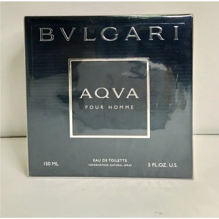 Bvlgari Aqua Pour Homme 5.0 oz 150 ml Eau De Toilette Foir Men