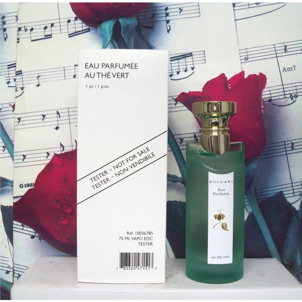 Bvlgari Eau Parfumee Au The Vert 2.5 Oz. Edc Spray. Ntwb