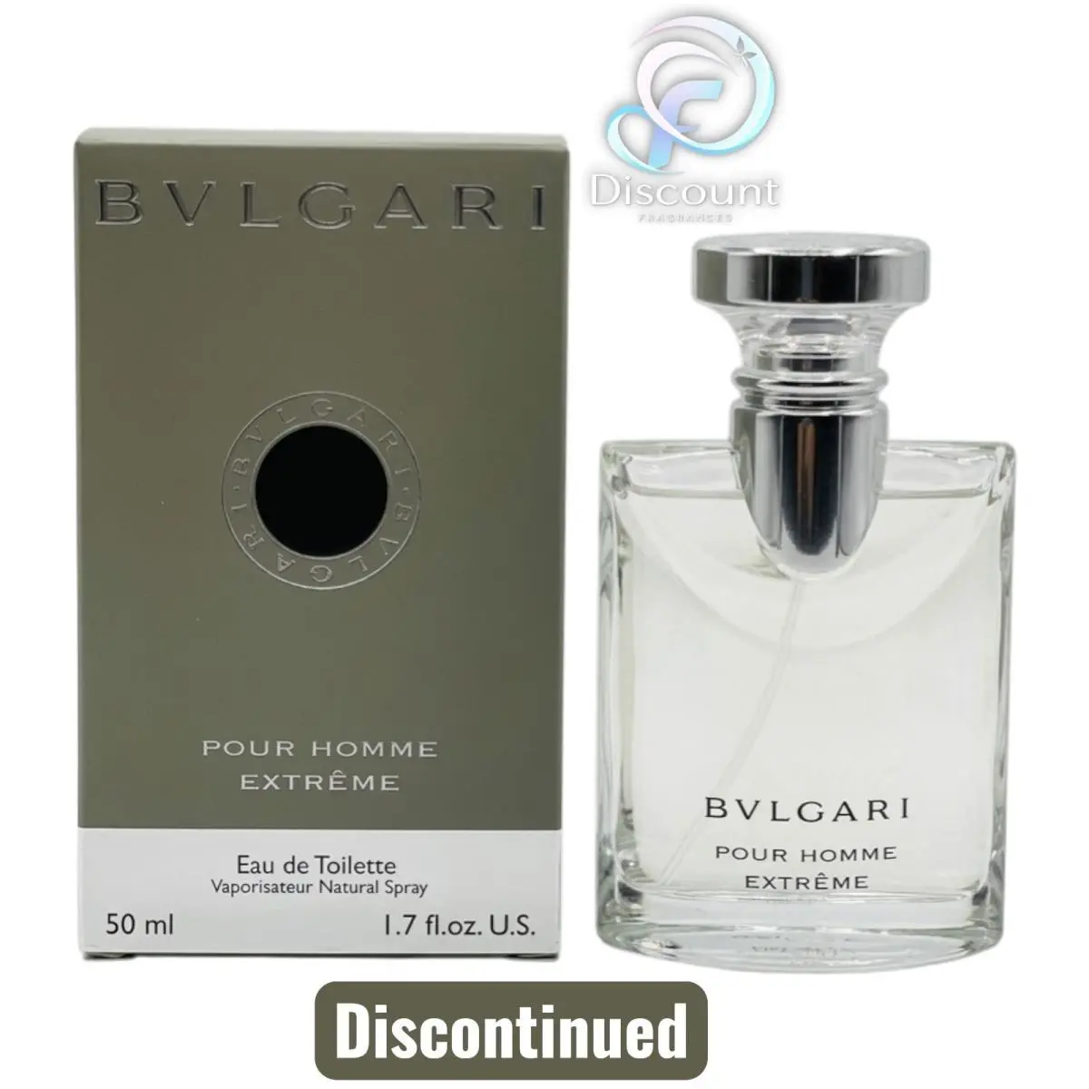 Bvlgari Extreme Pour Homme Men 1.7 oz 50 ml Edt Spray