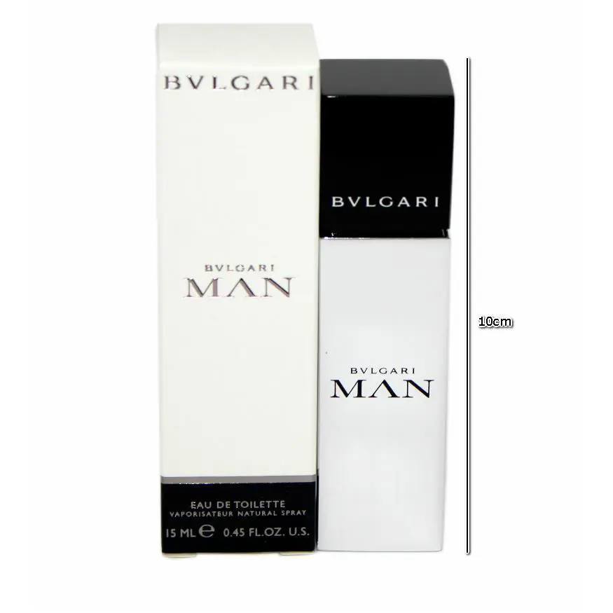 Bvlgari Man Eau DE Toilette Natural Spray 15 ML/0.45 Oz. Miniature