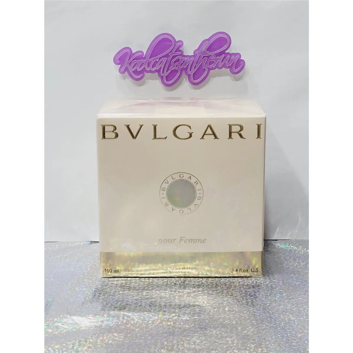 Bvlgari Pour Femme Eau De Parfum Edp 3.4 oz/100 ml Perfume Fragrance Spray
