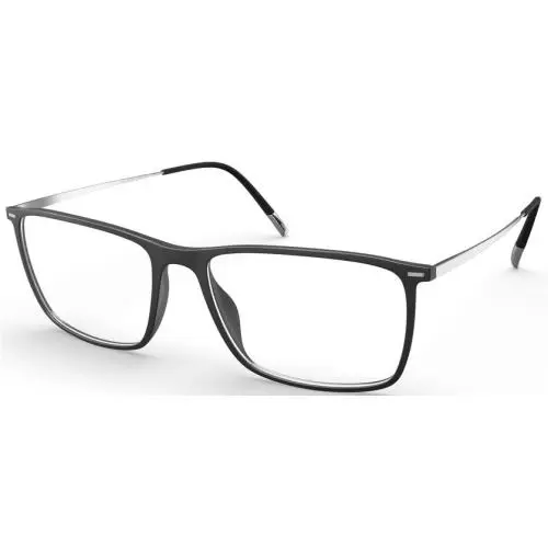 Eyeglasses 2944 Illusion Lite 55/16/140 Matte Black 2944/75-9310-55MM by Silhouette