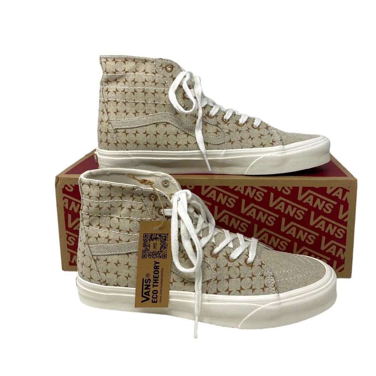 Vans shoes - VANS Sk8-Hi - VN0A5KRUBRO - Beige 1