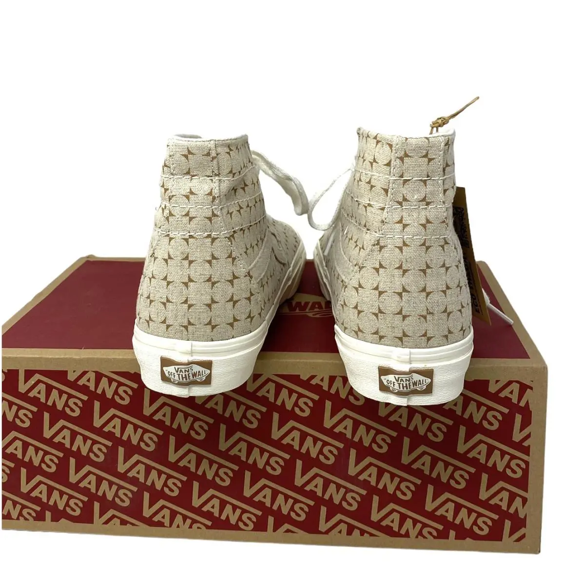 Vans shoes - VANS Sk8-Hi - VN0A5KRUBRO - Beige 3