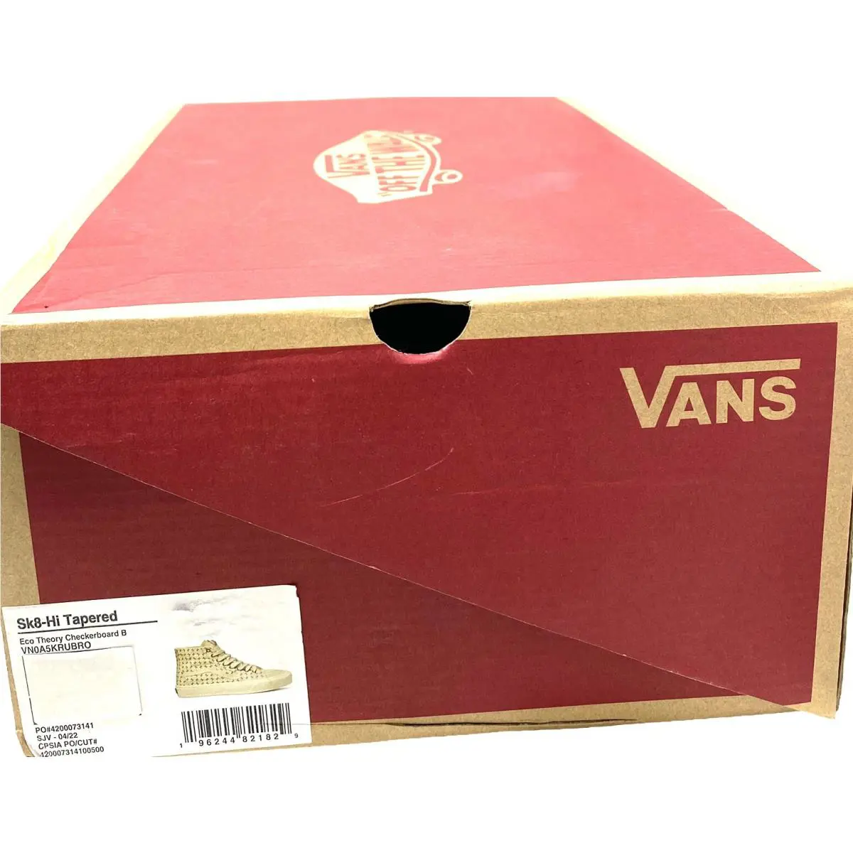 Vans shoes - VANS Sk8-Hi - VN0A5KRUBRO - Beige 6