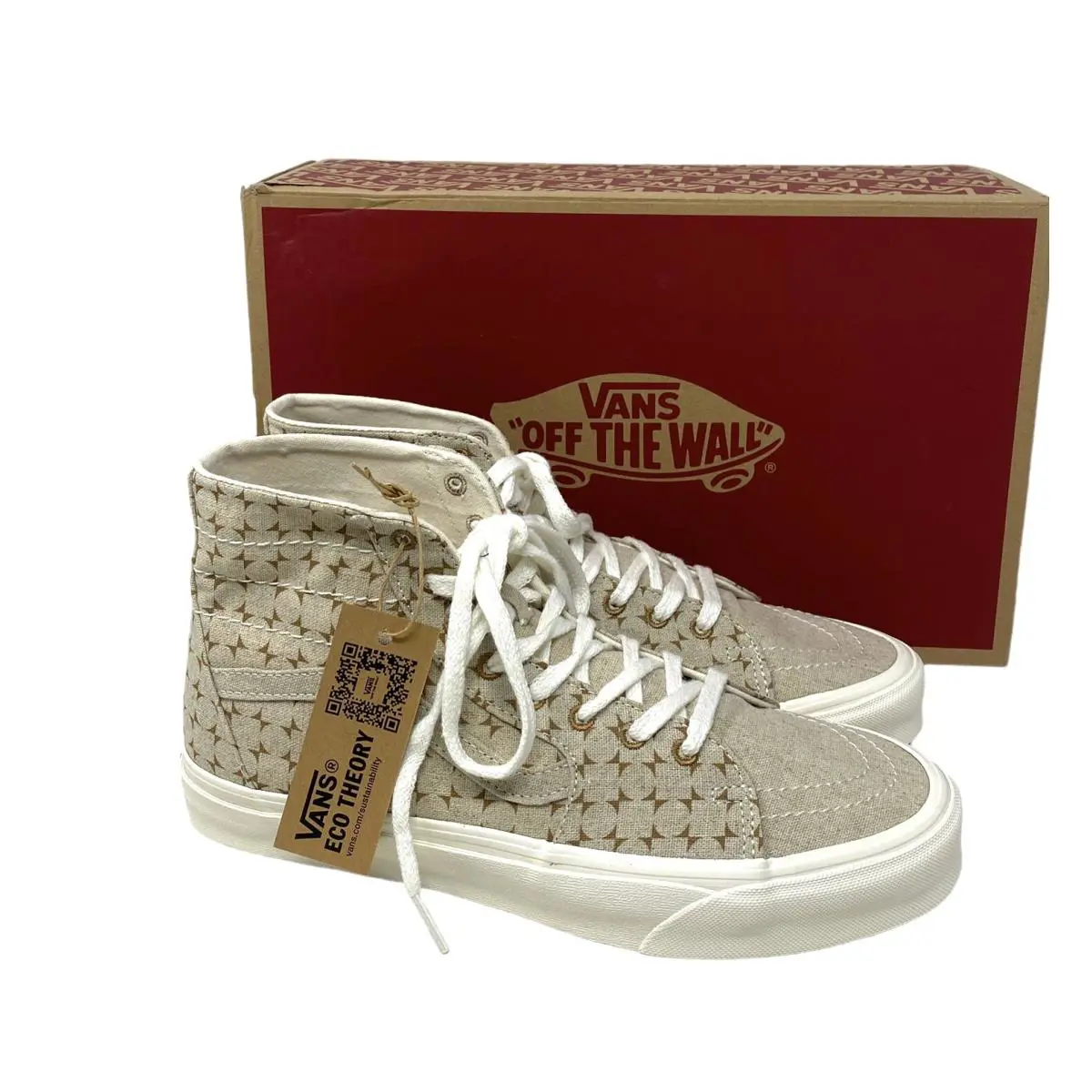 Vans shoes - VANS Sk8-Hi - VN0A5KRUBRO - Beige 8