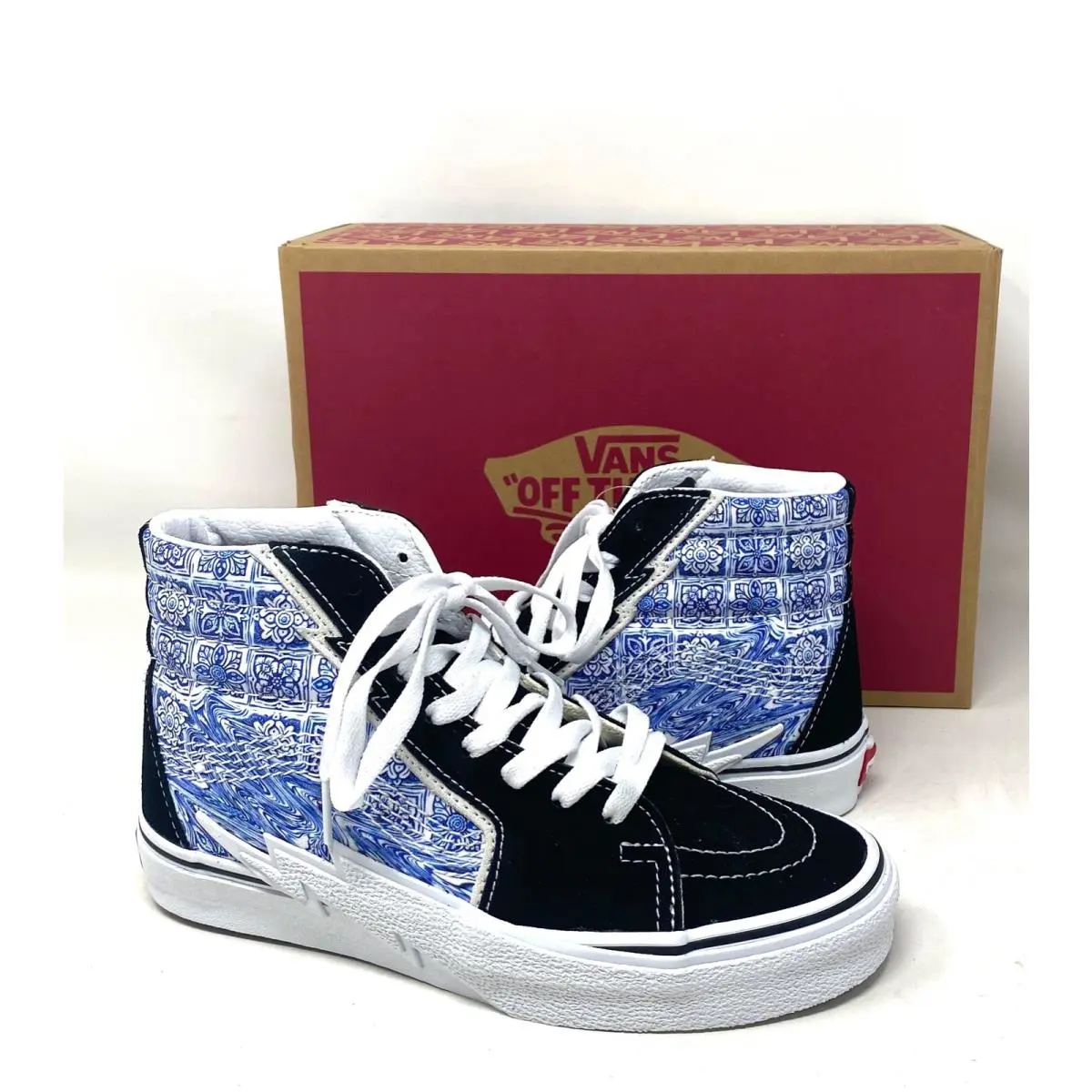 Vans shoes - VANS Sk8-Hi Bolt - Bolt - VN0A5JIBLK - Blue 5