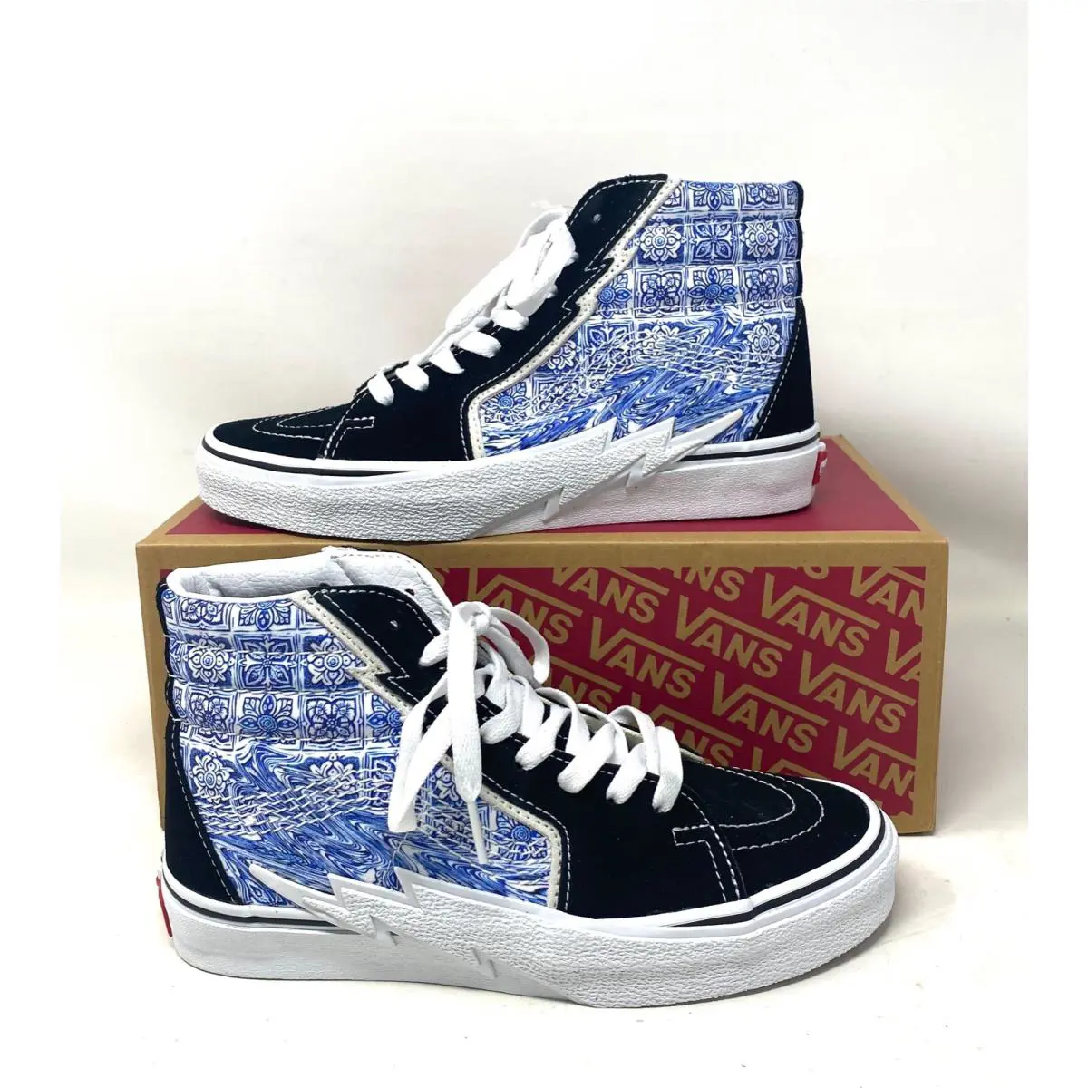 Vans shoes - VANS Sk8-Hi Bolt - Bolt - VN0A5JIBLK - Blue 11
