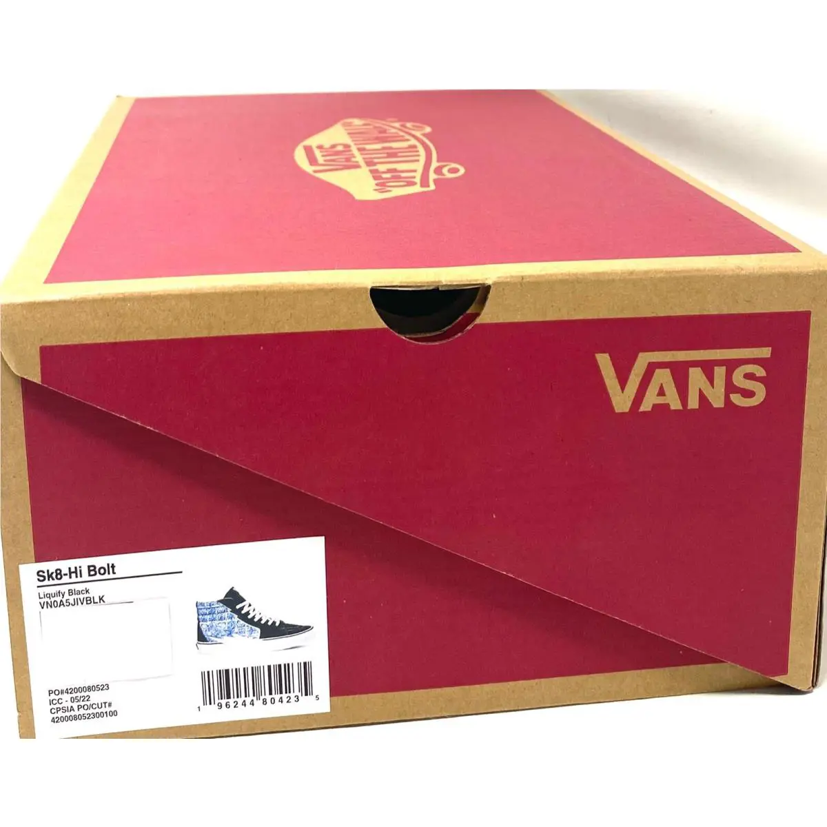 Vans shoes - VANS Sk8-Hi Bolt - Bolt - VN0A5JIBLK - Blue 15