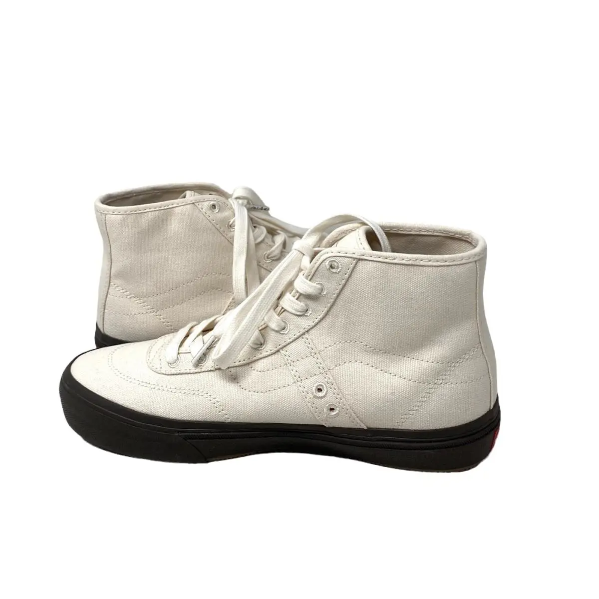 Vans shoes - VANS x Quasi Crockett High Decon - VN0007QVTBD - Beige 3