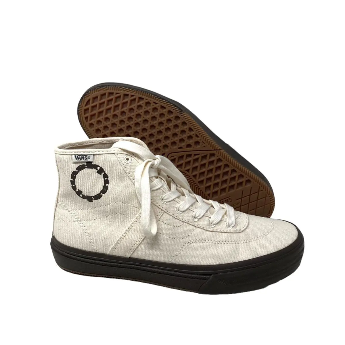 Vans shoes - VANS x Quasi Crockett High Decon - VN0007QVTBD - Beige 5