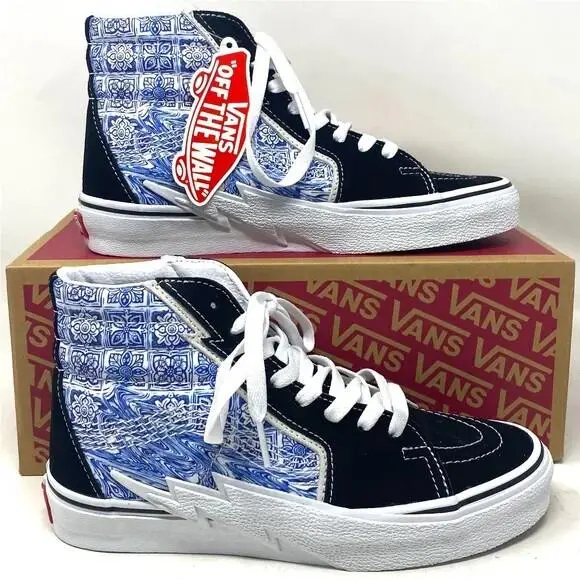 Vans shoes - VANS Sk8-Hi - SK8HI - Blue 6