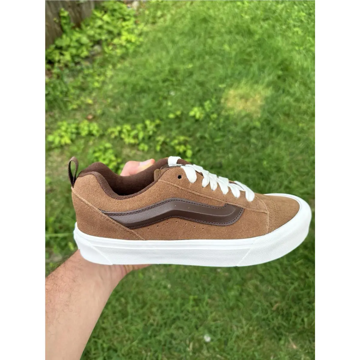 Vans shoes - VANS Knu Skool - Knu Skool - VN000D6CDFM - Brown 3