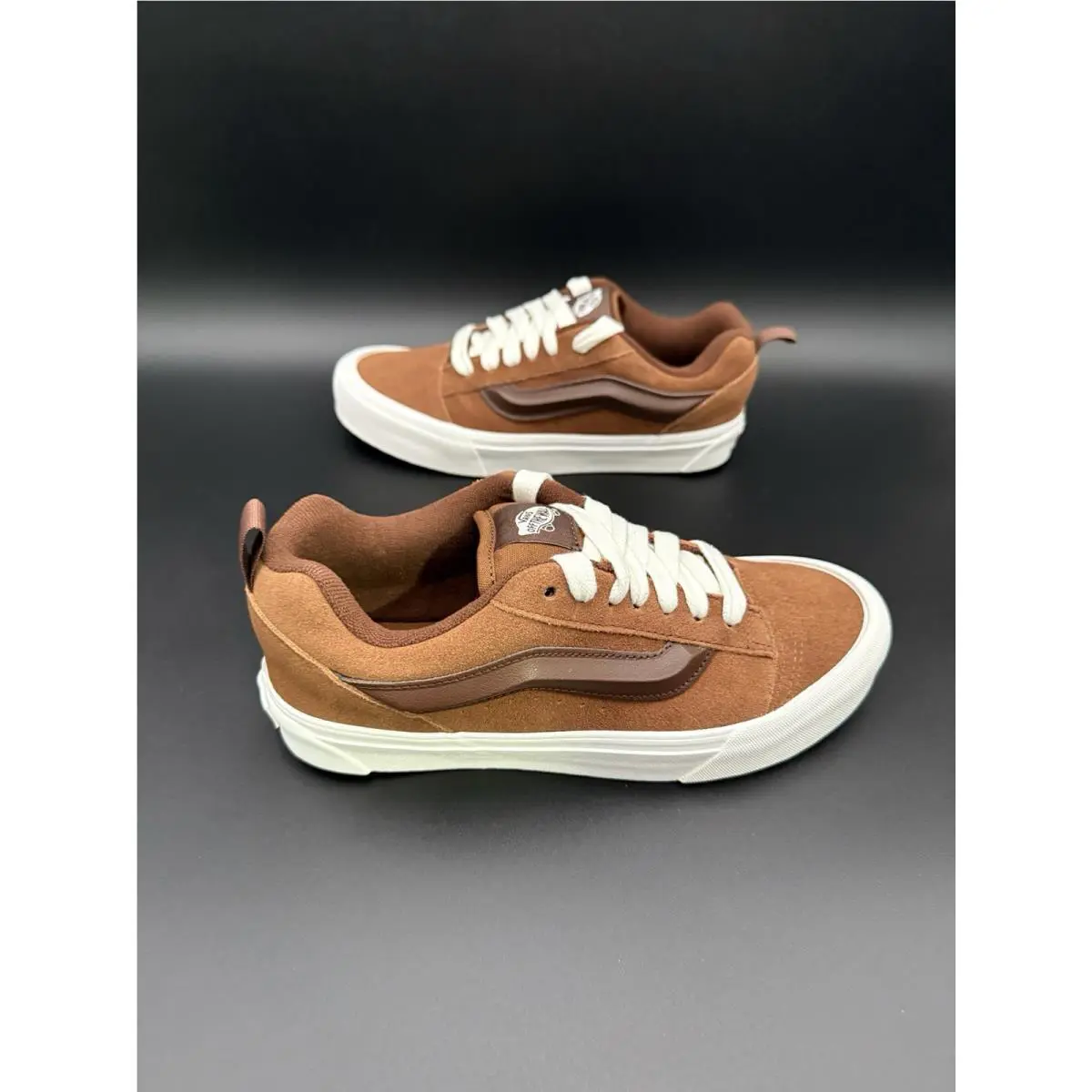 Vans shoes - VANS Knu Skool - Knu Skool - VN000D6CDFM - Brown 4