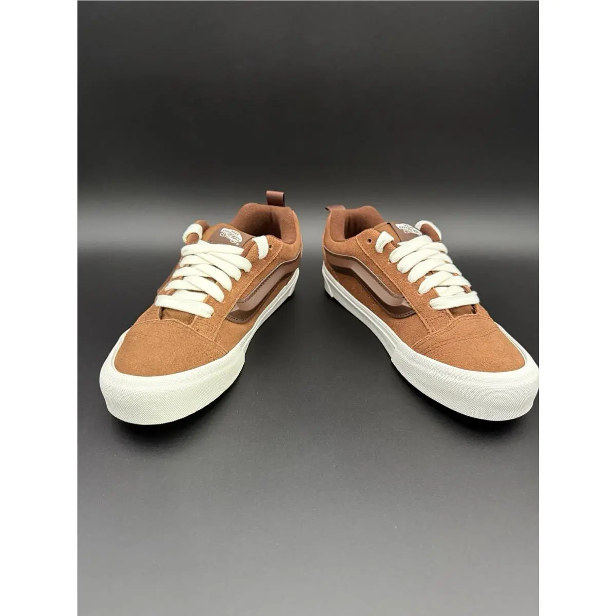 Vans shoes - VANS Knu Skool - Knu Skool - VN000D6CDFM - Brown 23