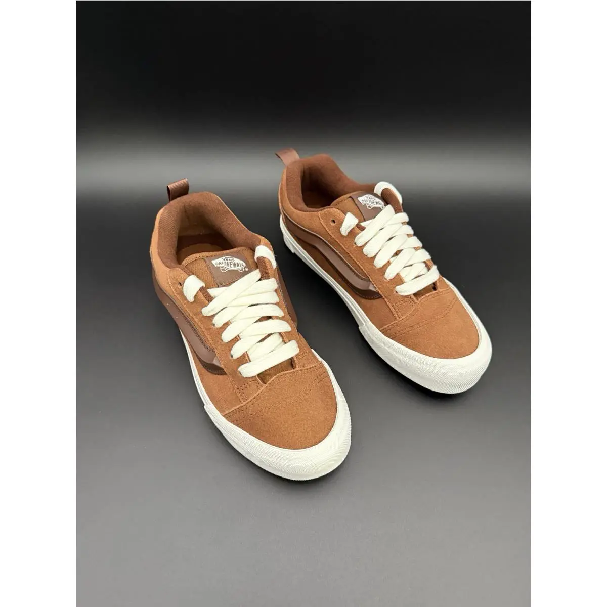 Vans shoes - VANS Knu Skool - Knu Skool - VN000D6CDFM - Brown 25