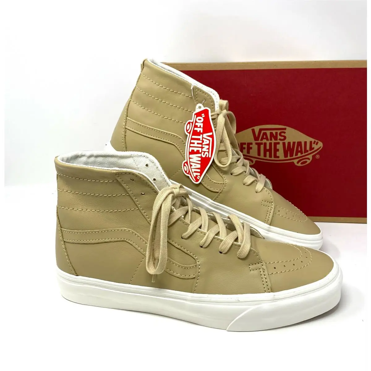 Vans shoes - Vans Iconic Sk8-Hi - Iconic - VN0A4U162V1 - Beige 4