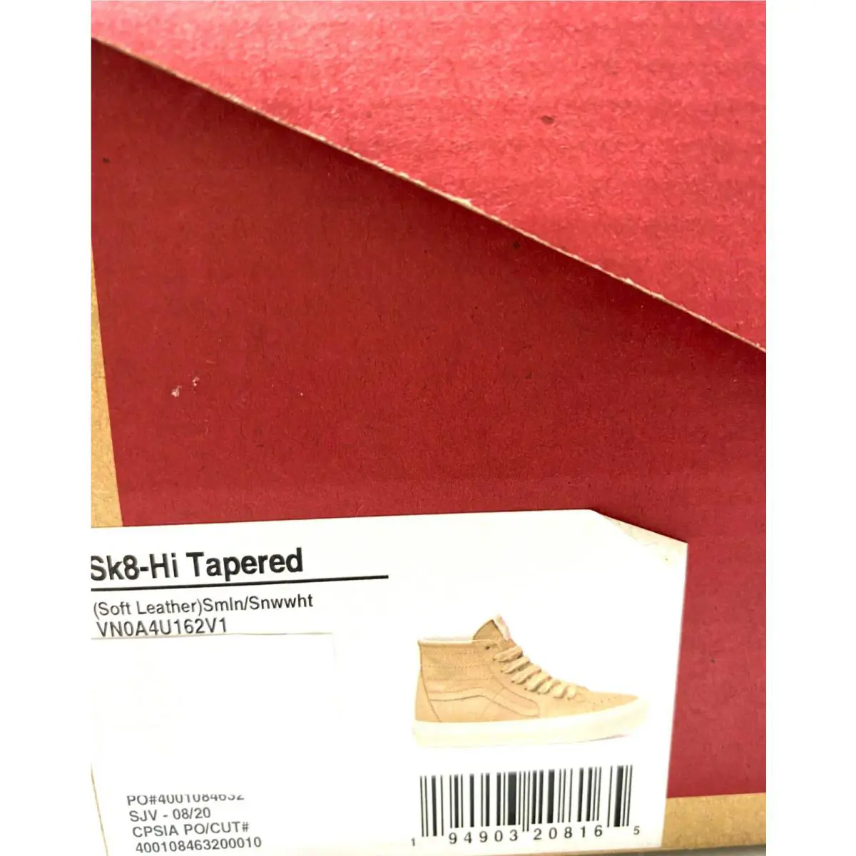 Vans shoes - Vans Iconic Sk8-Hi - Iconic - VN0A4U162V1 - Beige 13