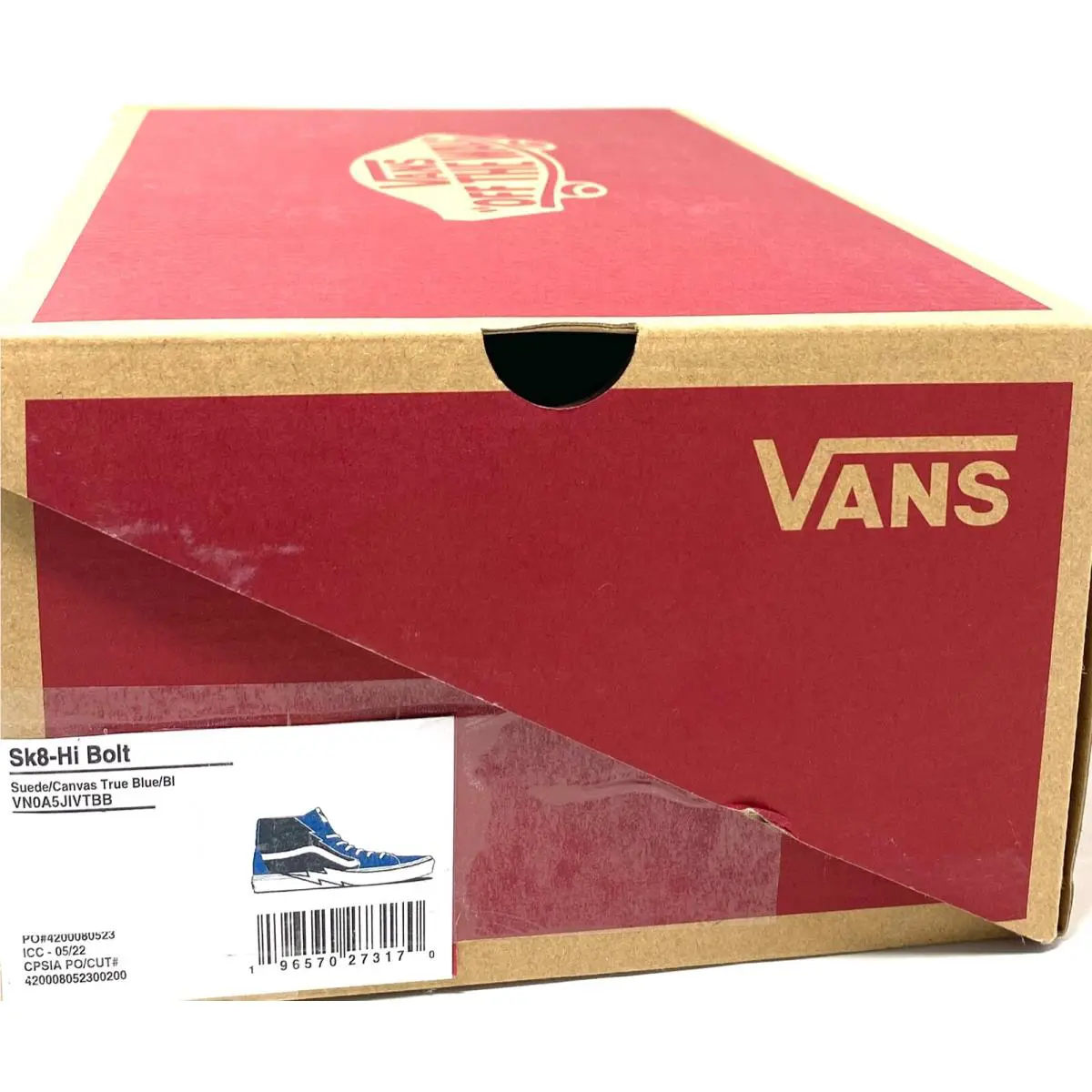 Vans shoes - VANS Sk8-Hi - VN0A5JIVTBB - Blue 16