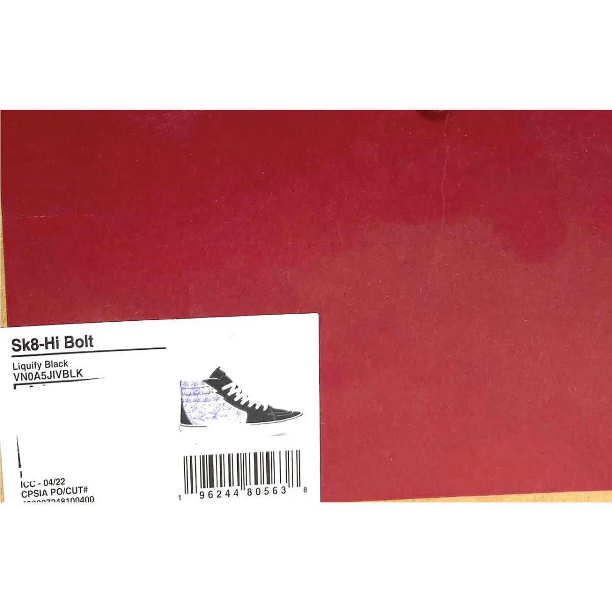 Vans shoes - VANS Sk8-Hi - VN0A5JIVBLK - Black 14
