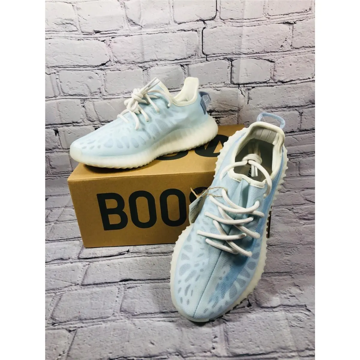 Adidas Yeezy Boost 350 V2 Mono Ice Size 5 6