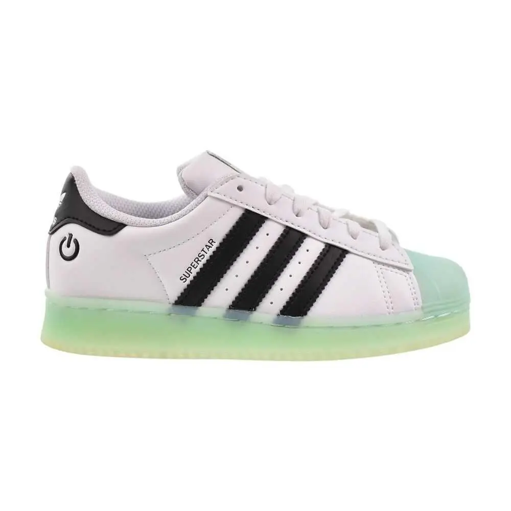 Adidas Superstar Led Lights C Little Kids` Shoes Cloud White ji4376