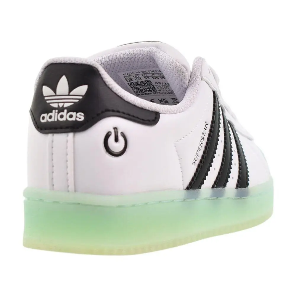Adidas shoes - Cloud White/Semi Flash Aqua/Core Black 1