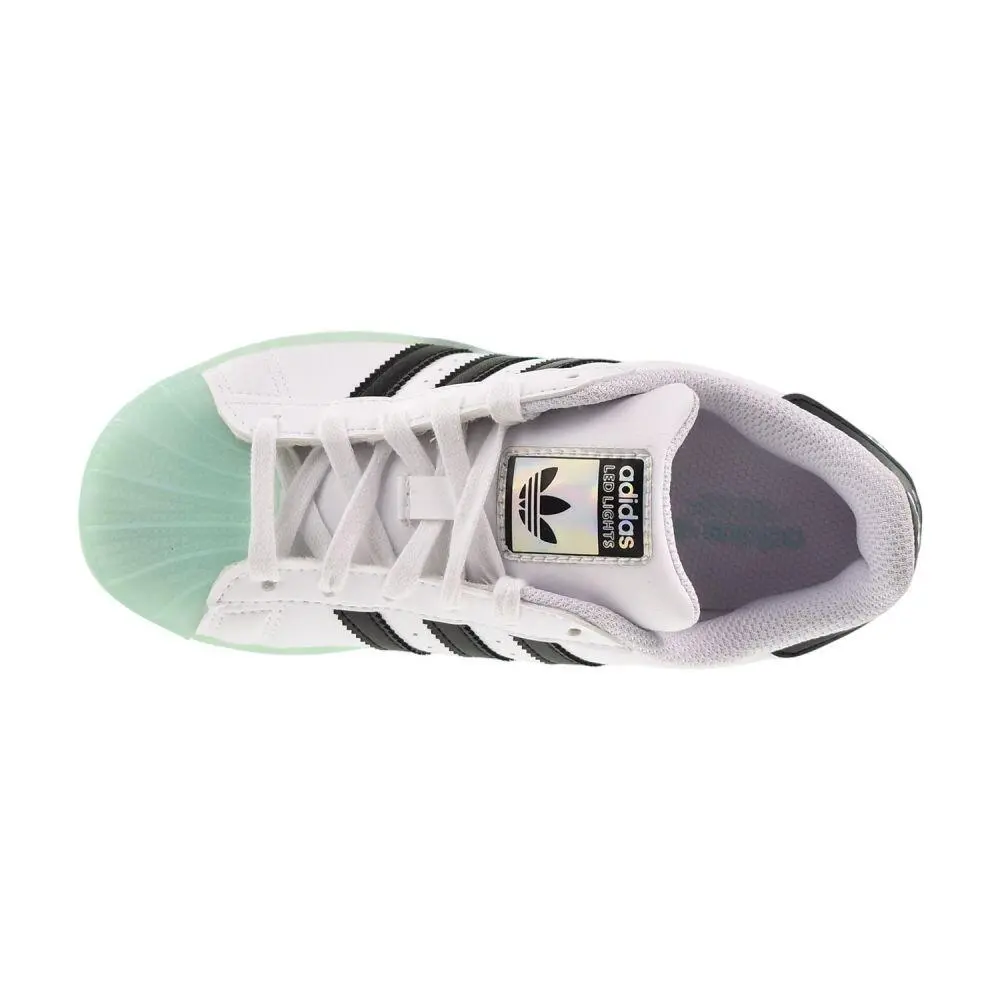 Adidas shoes - Cloud White/Semi Flash Aqua/Core Black 3