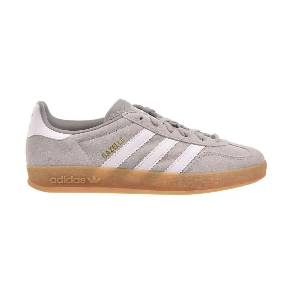 Adidas Gazelle Indoor Men`s Shoes Grey Two/cloud White jq0176