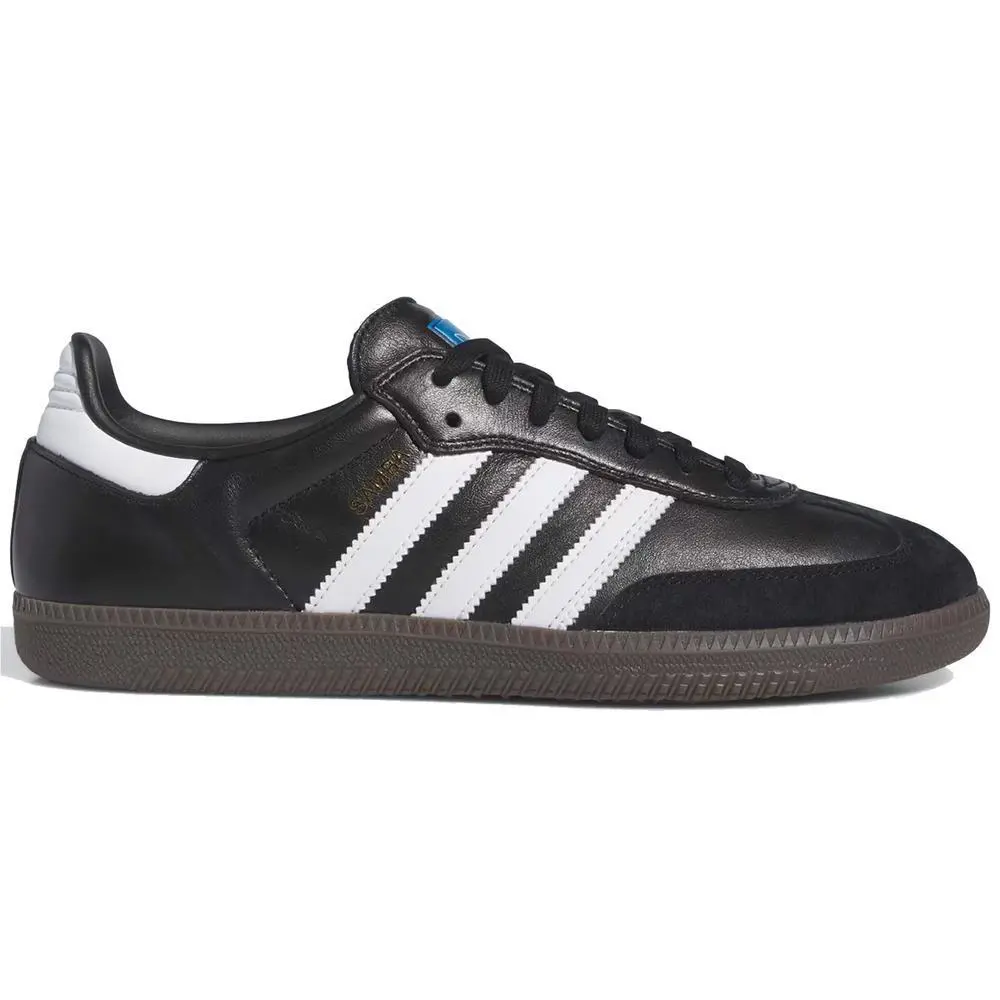 Adidas Samba Adv Core BLACK/WHITE/GUM5 Mens Skate Shoe