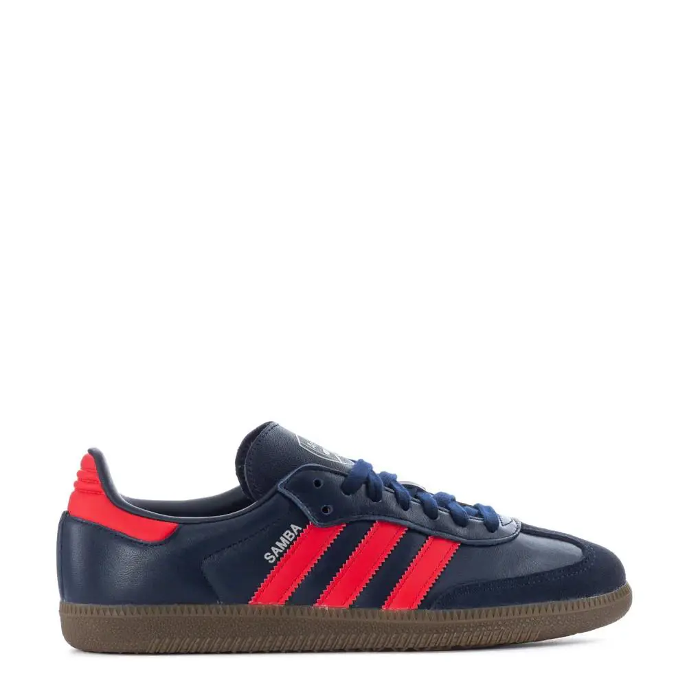 Adidas Samba OG Arsenal JQ4037 Night Indigo/pure Ruby/gum