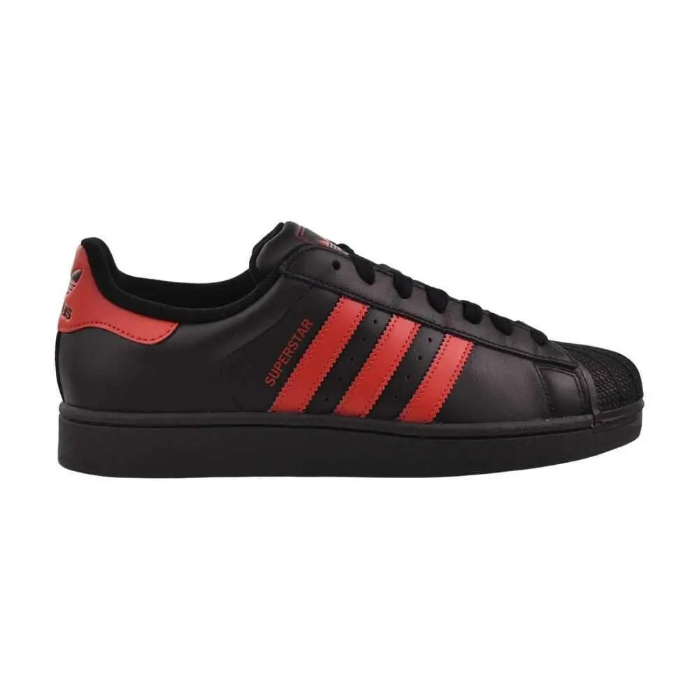Adidas Superstar II Men`s Shoes Black/better Scarlet/black jq2309