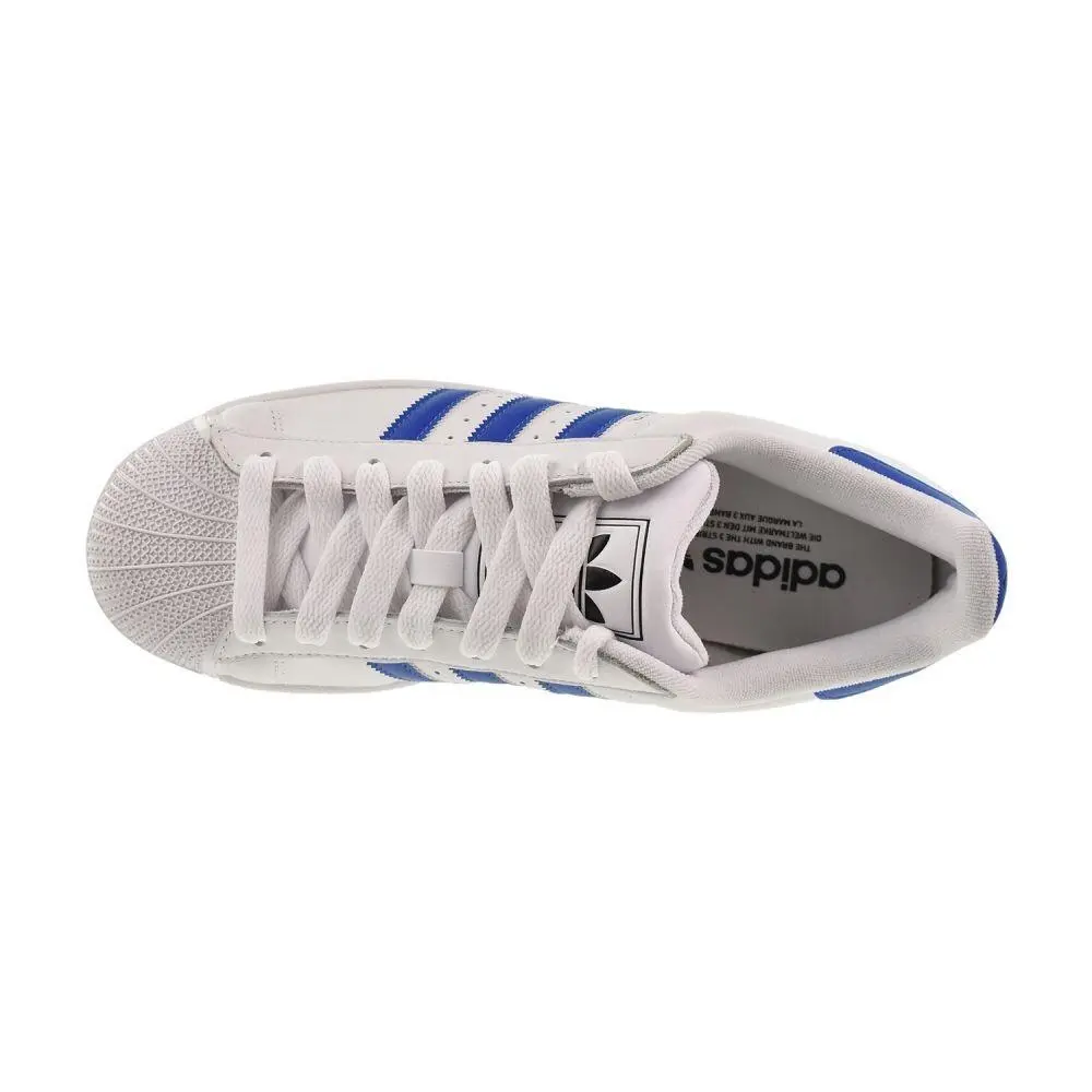 Adidas shoes - Cloud White/Blue/Core Black 9