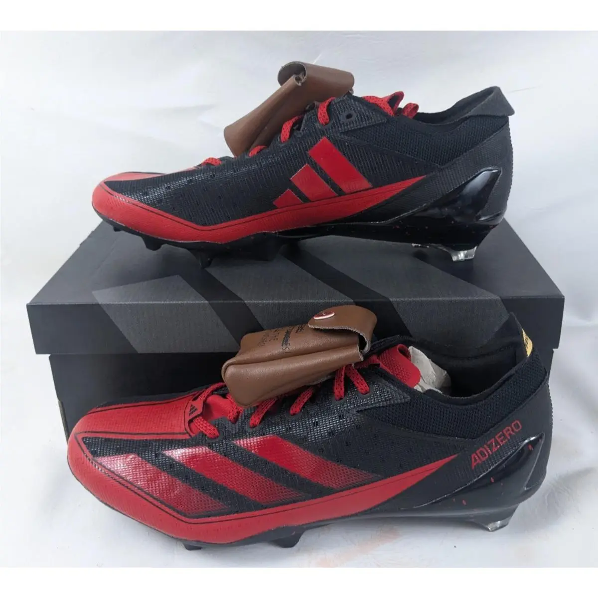 Adidas Marvel x Adizero Electric Deadpool Cleats JR7692 Men`s Size 9 11