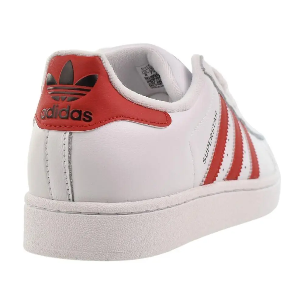 Adidas shoes - Cloud White/Better Scarlet/Core Black 7