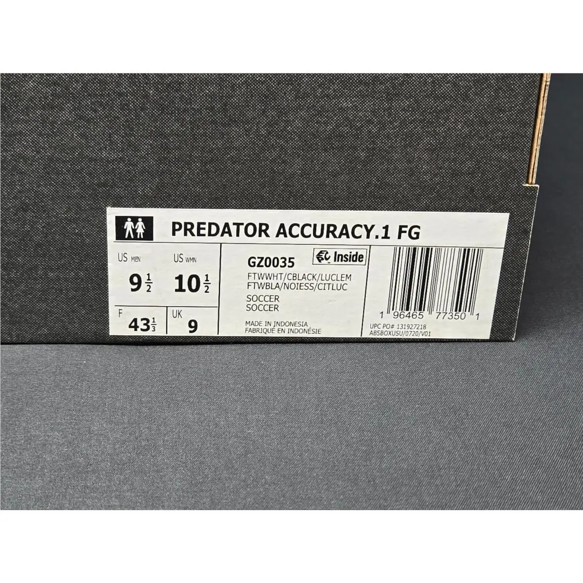 Adidas shoes - adidas Predator Accuracy.1 - Predator - GZ0035 - White 8