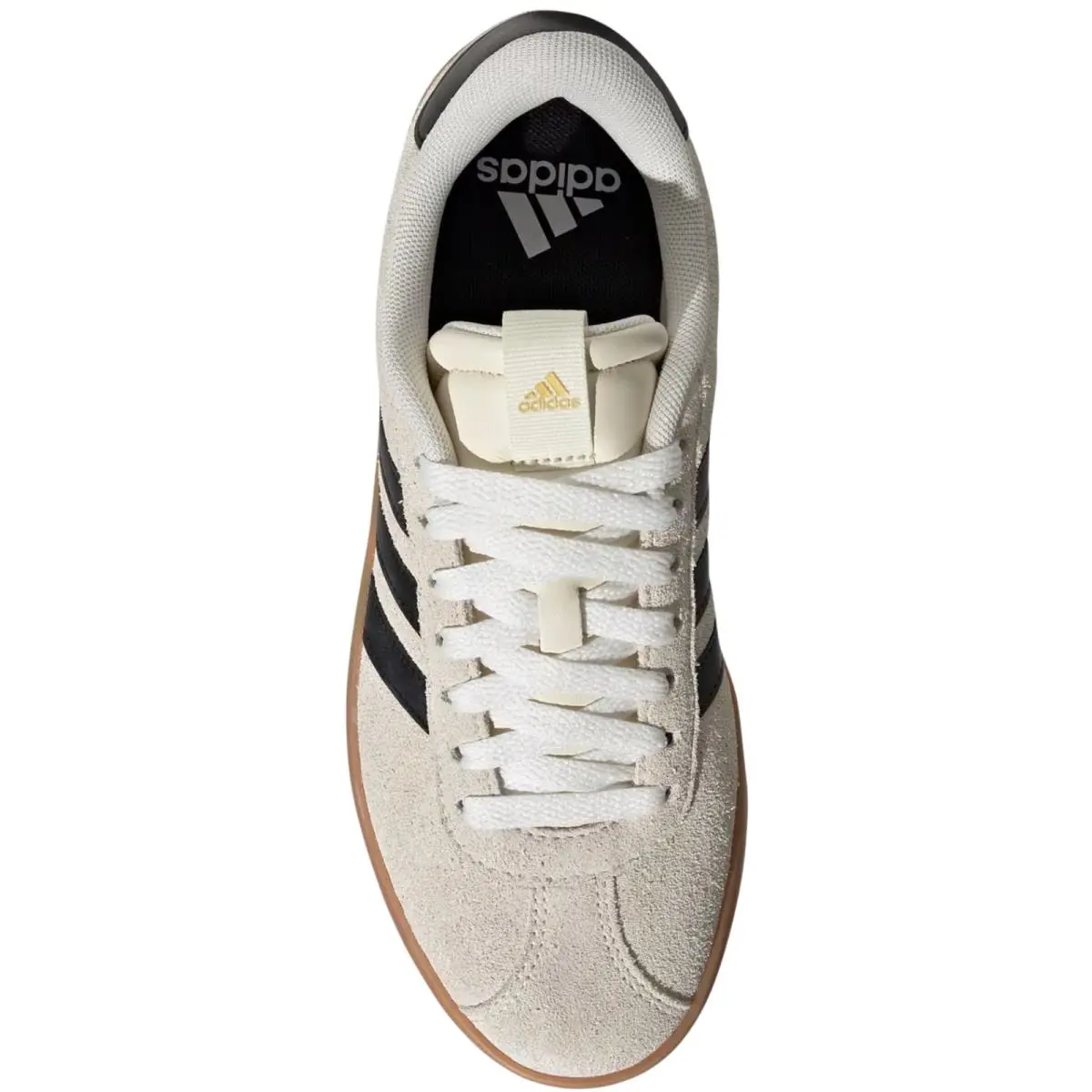 Adidas shoes - Adidas VL Court 3.0 - Court - Cream White/Core Black/Gold Metallic 45